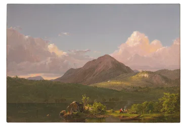 Mount Newport på Mount Desert Island, ca 1851-53