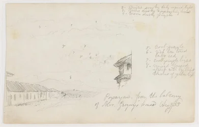 Popayan, Colombia; Verso: Bergslandskap, Colombia