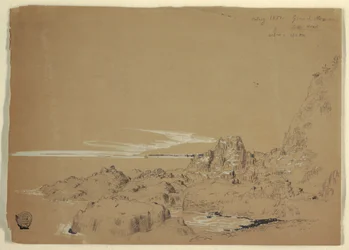 Klippiga kusten, Grand Manan, Kanada