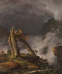 Storm i bergen