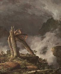 Storm i bergen
