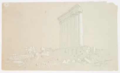 Jupiters tempel vid soluppgången, Baalbek
