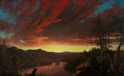 Twilight in the Wilderness, 1860