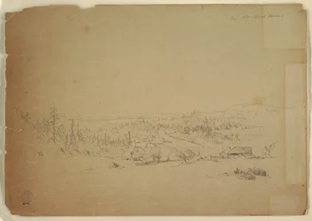 Utsikt från Grand Manan Island, Kanada, till havet
