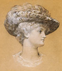 Porträtt av Dorothy Dene, 1884