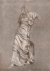 Studie för Rizpah, c1870, 1897