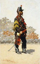 Bugler av kavalleriet, 1889
