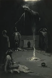 Indisk eldgud (Medicinhästens vandring)