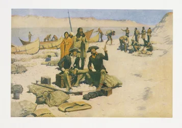 Lewis och Clark, från Colliers Magazine, pub. 1906