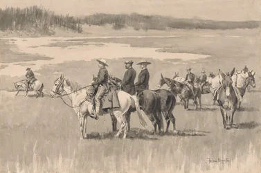 On the Head-Waters--Burgess Hitta en Ford, ca. 1893.