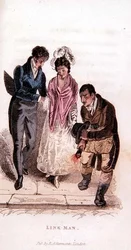 Länkmannen från Ackermanns värld i miniatyr, 1820-talet