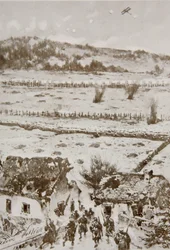 Attack on Hill 60, från "The Year 1915: a Record of Notable Achievements and Events", 1915