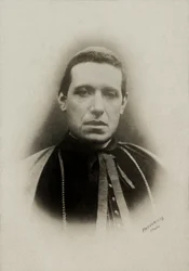 Porträtt av kardinal Rampolla Del Tindaro (foto)