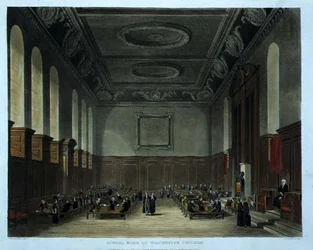 School Room of Winchester College, från 
