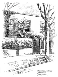 John Constables hus, Hampstead, London, 1912