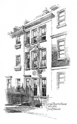 Leigh Hunts hus, Chelsea, London, 1912