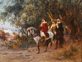 Araber till häst, 1892