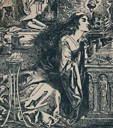 "Rosamond, drottning av langobarderna.", c1850-1900, 1923