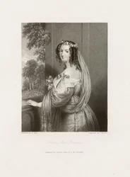 Flora MacDonald, ca 1850 (tryck)