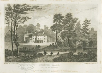 Bishton Hall: gravyr, nd [?c1830-talet]