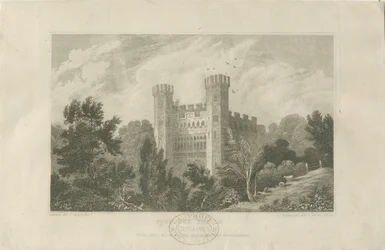 Castle Church - Stafford Castle: gravyr, nd [1830] (tryck)