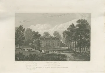 Great Barr - "Perry Hall": stålgravyr, och [mitten av 1800-talet]