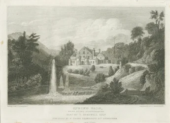 Sten - Spring Vale: gravyr, nd [c 1830] (tryck)