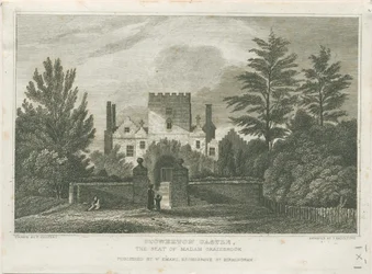 Stourton Castle: gravyr, nd [c 1830]