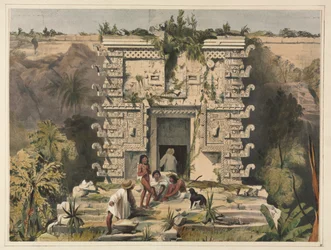 Porten till de stora teocallierna, Uxmal