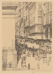 Fifth Avenue, middag, 1916.