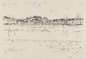 Inre hamnen, ca. 1918.