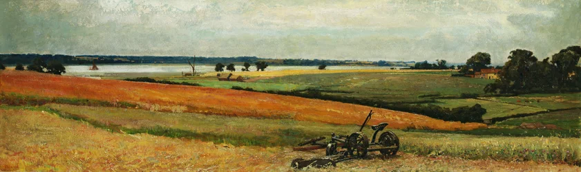 Lastning av hö, Stours flodmynning