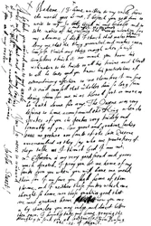 Brev av Arabella Stuart till grevinnan av Shrewsbury, sent 1500-tal - tidigt 1600-tal 1865.
