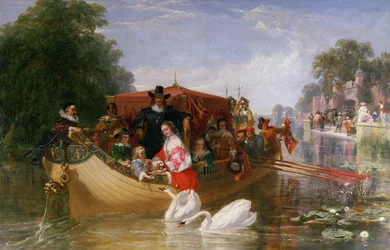 Karl I:s lyckligare dagar, 1855