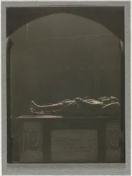 Westminster Abbey, grav av Sir Georges Villiers d. 1605, c. 1900.
