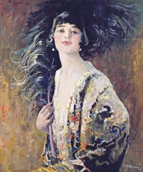 Den svarta solfjädern, 1929