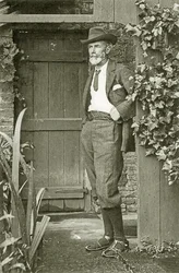 Porträtt av Edward Carpenter ca 1905