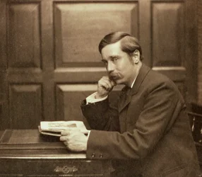 HG Wells, brittisk författare, 1903