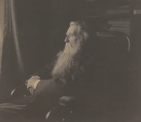 John Ruskin, ca. 1880-talet.