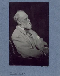 Porträtt av George Frederick Watts (1817-1904)