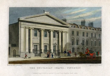 Unitarian Chapel, Finsbury, London, 1828
