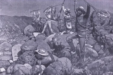 Den låtsade kapitulationen som drog Liverpools in i en desperat position, illustration från After Pretoria: The Guerilla War, 1902