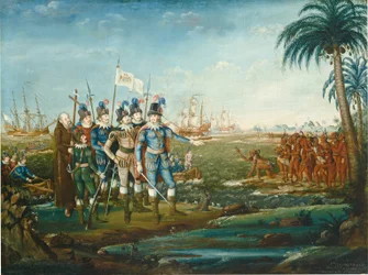 Christopher Columbus första landning