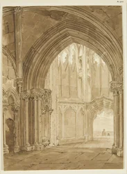 Interiör av North Porch of St Mary Redcliffe