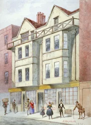 Blanchards lokaler, Fleet Street, City of London, 1835