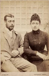 Prins George och prinsessan Victoria