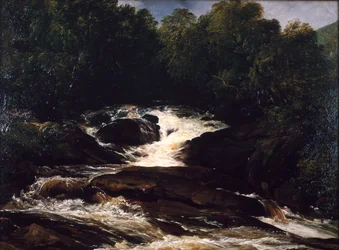 "A Devonshire Stream", 1860