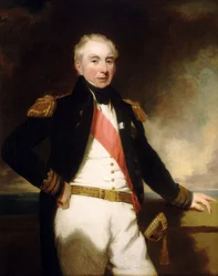 Amiral Sir Robert Stopford (1768-1847), början till mitten av 1800-talet (olja på duk)