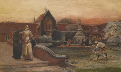 Studie för "The Harbour of Refuge
