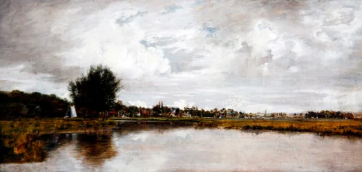 The River Yare vid Thorpe, nära Norwich, ca 1820-21 (olja på duk)